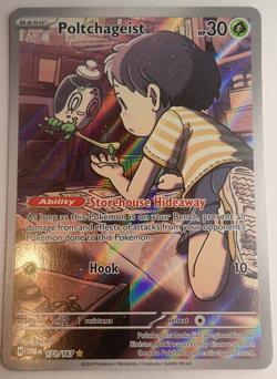 Poltchageist 171/167 - Twilight Masquerade Illustration Rare Pokemon TCG NM/M - Image 1