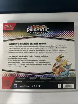 Pokemon TCG Prismatic Evolutions Poster Collection - Image 2