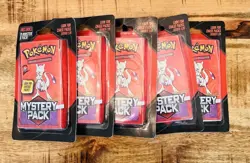 🔥Pokemon TCG Mystery 5 Booster Packs All Sealed!!Have Fun And The Best Of Luck! - Image 1