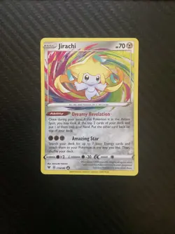 Jirachi 119/185 Pokemon Vivid Voltage Amazing Holo Rare NM - Image 1