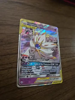 Pokemon Solgaleo & Lunala GX TAG TEAM Ultra Rare Holo 75/236 Sm-Cosmic Eclipse - Image 1