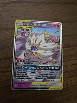 Pokemon Solgaleo & Lunala GX TAG TEAM Ultra Rare Holo 75/236 Sm-Cosmic Eclipse - Image 2