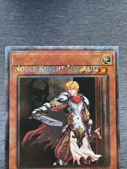 YuGiOh! Noble Knight Medraut RA04 - Error Misprint Name Shift 1st Ed Near Mint - Image 3
