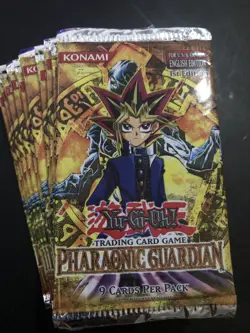Yugioh Pharaonic Guardian 1st Edition Booster LOT (11 packs) - Image 4