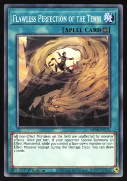 Flawless Perfection of the Tenyi - MP20-EN130 - Common - 1st Edition Yugioh - Image 1