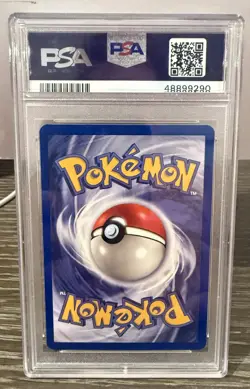 Dark Machoke 40/82 1st Edition Team Rocket Pokemon Card PSA 8 - Image 3
