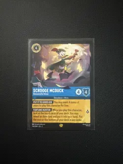 Archazia's Island Disney Lorcana TCG Scrooge Mcduck (foil card) - Image 1