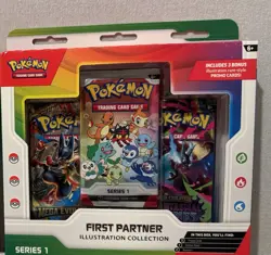 Pokemon TCG First Partner Illustration Collection Series 1 BRAND NEW & SEALED - Image 1