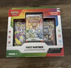 Pokemon TCG First Partner Illustration Collection: Series 1 - Sealed - Brand New - Image 1