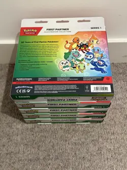 5x Pokemon TCG First Partner Illustration Collection Series 1 Sealed Brand New - Image 2