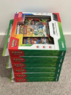 6x Pokemon TCG First Partner Illustration Collection Series 1 Sealed Brand New - Image 2