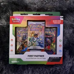 Pokemon TCG - First Partner Illustration Collection: Series 1 - Sealed Brand New - Image 1