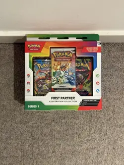 4x Pokemon TCG First Partner Illustration Collection Series 1 Sealed Brand New - Image 1