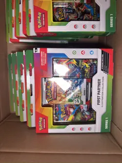 Pokemon TCG First Partner Illustration Collection Series 1 - Brand New Sealed x8 - Image 2