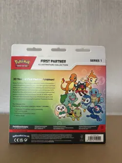 Pokemon TCG First Partner Illustration Collection: Series 1 - Sealed - Brand New - Image 3