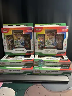 Pokemon TCG First Partner Illustration Collection: Series 1 - Sealed - Brand New - Image 1