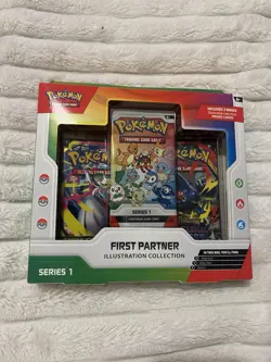 Pokemon TCG First Partner Illustration Collection: Series 1 - Sealed - Brand New - Image 1