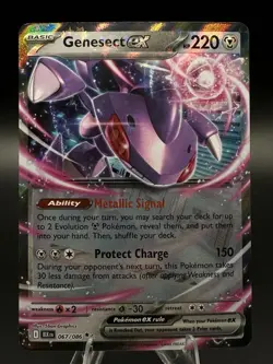 Genesect Ex 067/086 Double Rare Black Bolt NM Pokemon TCG - Image 1