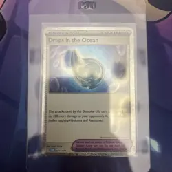 Drops in the Ocean 021/034 Trading Card Game Classic Holo - Image 1