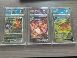 Pokemon Charizard UPC Black Star Promo SET ACE 9 MINT SWSH260 SWSH261 SWSH262 - Image 1