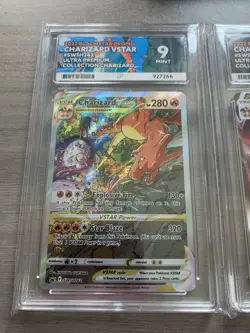 Pokemon Charizard UPC Black Star Promo SET ACE 9 MINT SWSH260 SWSH261 SWSH262 - Image 2