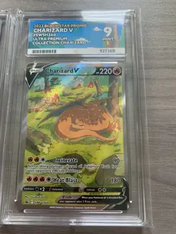 Pokemon Charizard UPC Black Star Promo SET ACE 9 MINT SWSH260 SWSH261 SWSH262 - Image 4