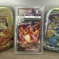 Charizard v SWSH261 Ultra Premium Collection Promo Pokemon Card Ace 8 NM-MINT - Image 1