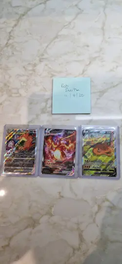 Pokemon TCG Charizard Promo Cards UPC SWSH260, SWSH261, SWSH262 - Image 1