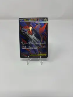 Pokemon TCG Mega Latias EX Full Art Ultra Rare Card 163/132 Mega Evolution - Image 1