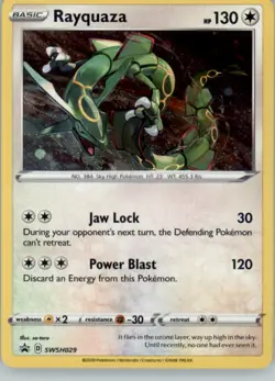 Rayquaza - SWSH029 Holo - Pokemon SWSH: Sword & Shield Promo Cards - Image 1