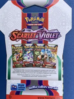 POKEMON. SCARLET AND VIOLET TRADING CARD PACK -:- IN AS NEW CONDITION. - Image 4