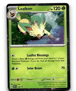 Leafeon - (Cosmos Holo) Holo Promo SV: Scarlet & Violet Promo Cards 170 NM Kuroi - Image 1