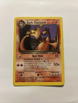 Pokemon Card Dark Charizard 21/82 NON HOLO 1st Edition 1995/1999 fossil - Image 1