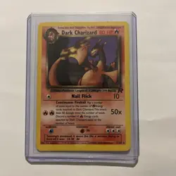 Pokemon Card Dark Charizard 21/82 NON HOLO 1st Edition 1995/1999 fossil - Image 3