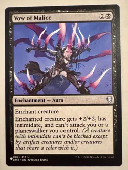 Vow of Malice 082/312 - Uncommon - The List Reprints - NM - Image 1