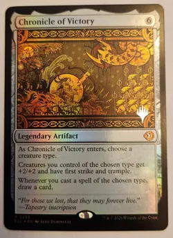 Chronicle of Victory ECL #253 Mythic Promo Stamped Foil NM+ - Image 1