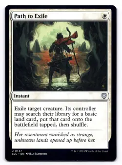 Path to Exile NM Commander: Bloomburrow 147 MTG Regular - Image 1