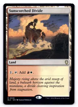 Sunscorched Divide NM Commander: Bloomburrow 336 MTG Regular - Image 1