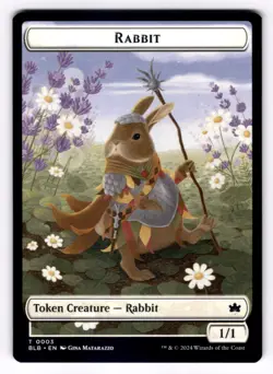 Agate Instigator / Rabbit NM Commander: Bloomburrow 20/3 MTG Regular - Image 2