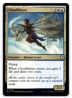Cloudblazer NM Commander: Bloomburrow 249 MTG Regular - Image 1