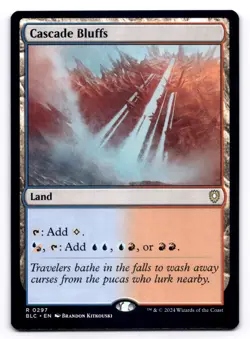 Cascade Bluffs NM Commander: Bloomburrow 297 MTG Regular - Image 1