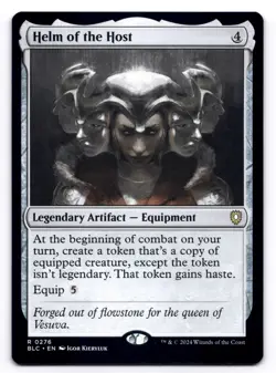 Helm of the Host NM Commander: Bloomburrow 276 MTG Regular - Image 1