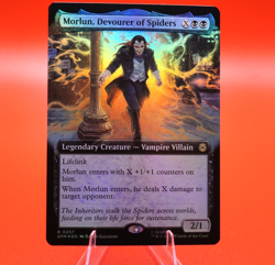 Morlun, Devourer of Spiders | #257 | Rare | Extended Art | Foil | SPM | MTG - Image 1