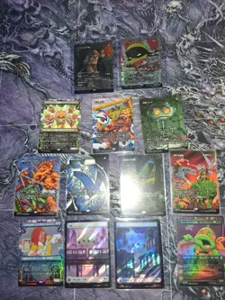 MTG Japanese Teenage Mutant Ninja Turtle Lot Fracture Foil Dark Leo And Shredder - Image 1