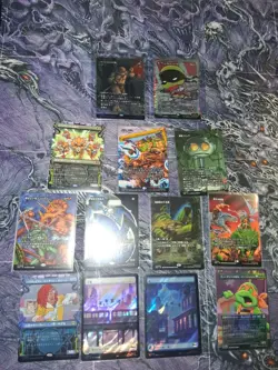 MTG Japanese Teenage Mutant Ninja Turtle Lot Fracture Foil Dark Leo And Shredder - Image 2