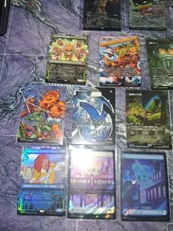 MTG Japanese Teenage Mutant Ninja Turtle Lot Fracture Foil Dark Leo And Shredder - Image 5
