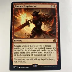 Molten Duplication Outlaws of Thunder Junction: the Big Score Regular - Image 2