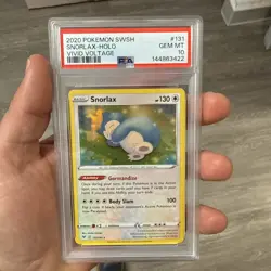 Snorlax Holo #131 Vivid Voltage 2020 Pokemon PSA 10 - Image 2