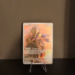 Zamazenta 201/182 Illustration Rare DRI Destined Rivals Pokemon Card NM IR - Image 1