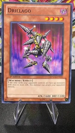 Yu-Gi-Oh! TCG Drillago SDMA-EN015 1st Edition Regular Common Card - Image 1